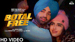 बोतल फ्री Botal Free Lyrics - Jordan Sandhu